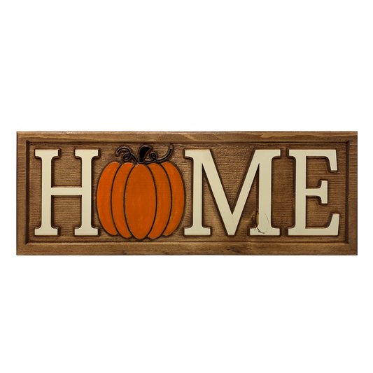 HOME Shelf Sitter - Pumpkin