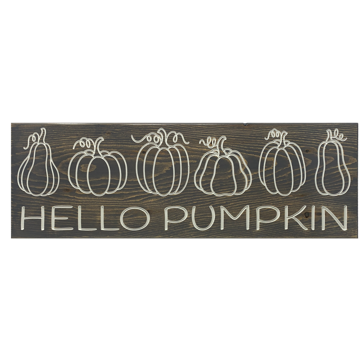 Hello Pumpkin sign