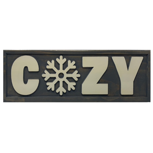 COZY Shelf Sitter - Snowflake